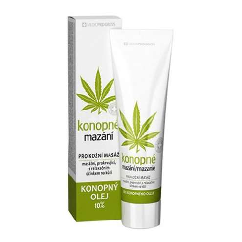 MedicProgress konopné mazání 10%, 100ml